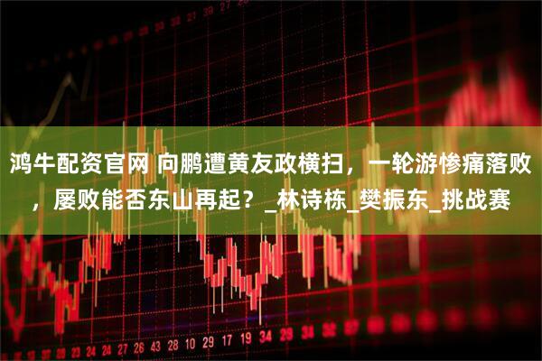 鸿牛配资官网 向鹏遭黄友政横扫，一轮游惨痛落败，屡败能否东山再起？_林诗栋_樊振东_挑战赛